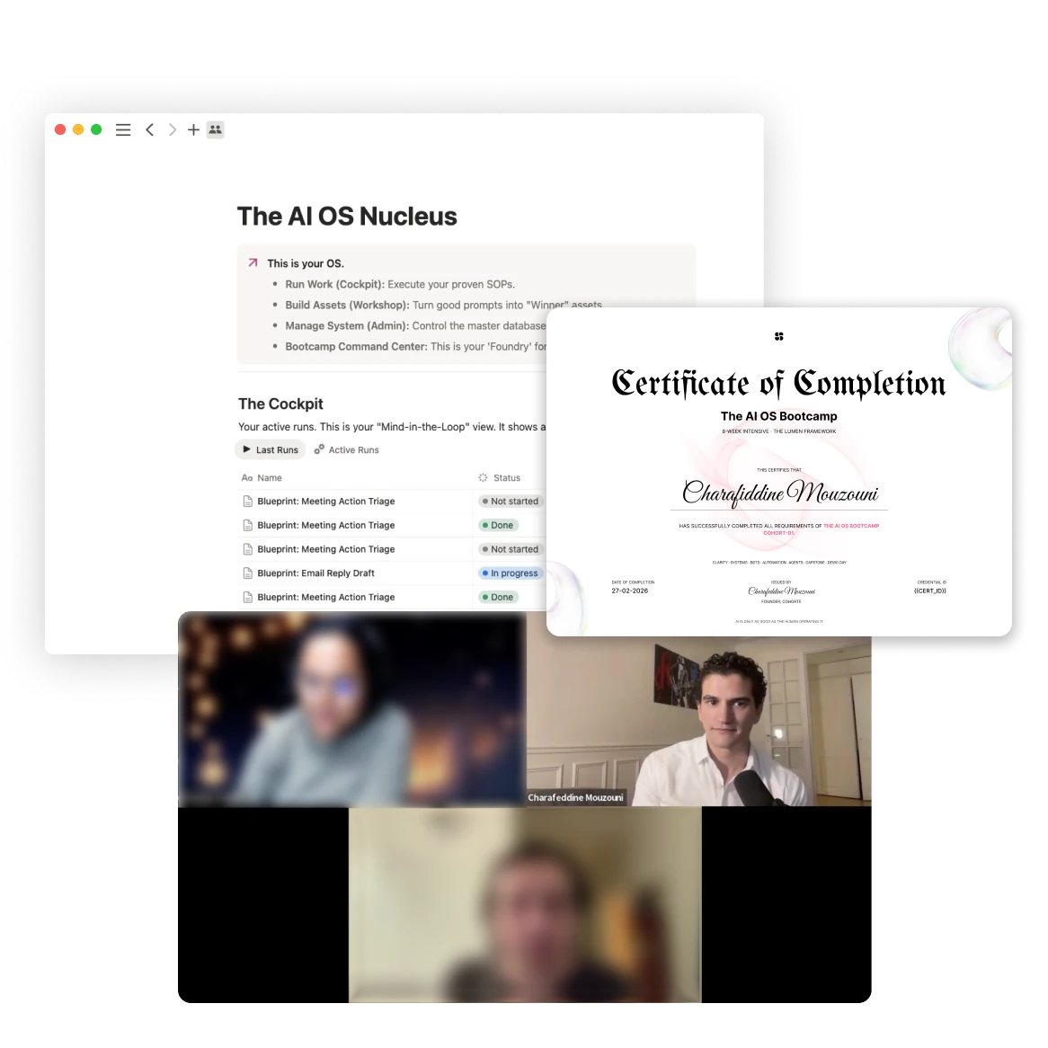 The AI OS Bootcamp by Charafeddine Mouzouni — 8-week live AI training